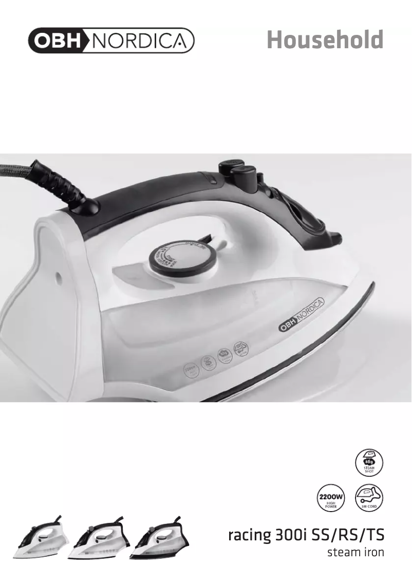 Page 1 de la notice Manuel utilisateur OBH Nordica Racing 300i SS