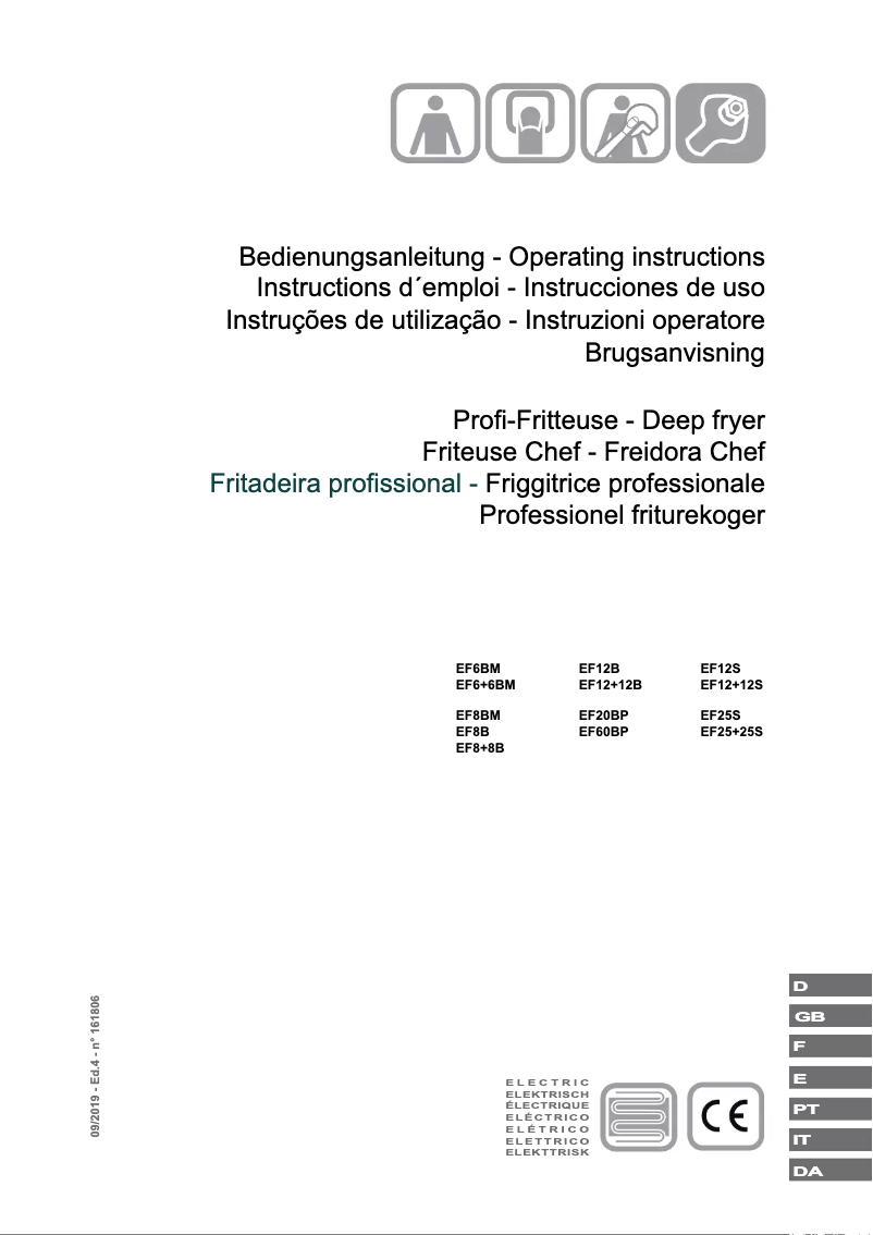 Image de la première page du manuel de l'appareil EF6BM