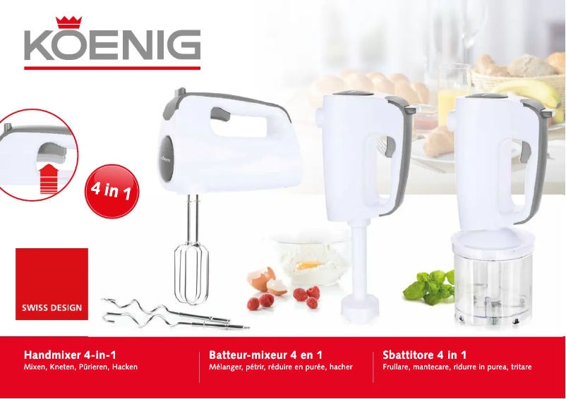 Page 1 of the manual User Manual Koenig B04116