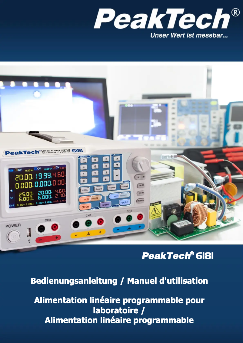 Image de la première page du manuel de l'appareil 6181