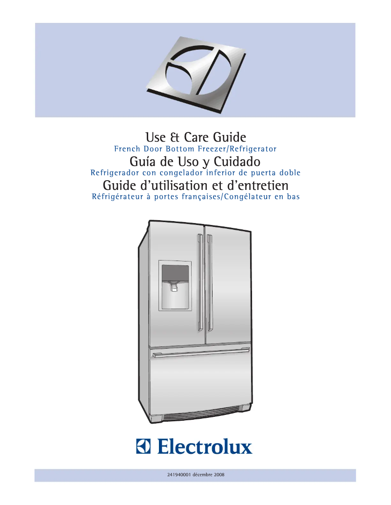 Page n°1 - Manuel utilisateur Electrolux EI28BS55IW