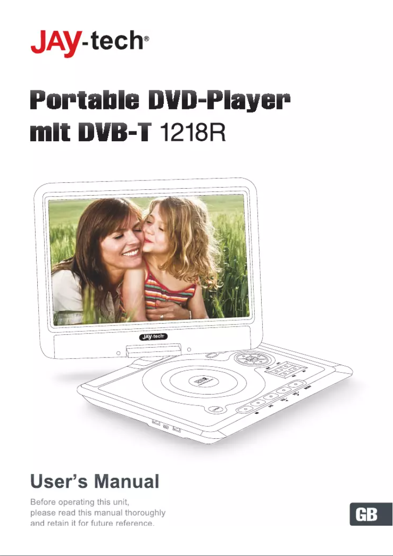 Page 1 de la notice Manuel utilisateur Jay-Tech 1218R