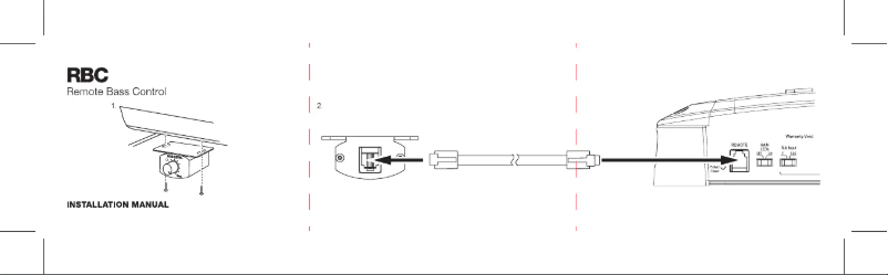 Page 1 de la notice Manuel utilisateur JBL RBC