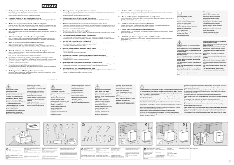 Page 1 de la notice Manuel utilisateur Miele G 6360 SCVi