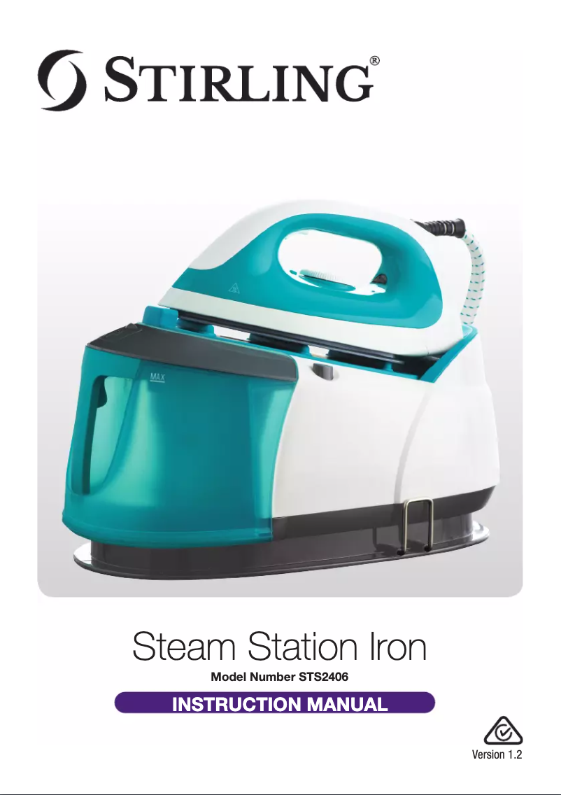 Image de la première page du manuel de l'appareil STS2406