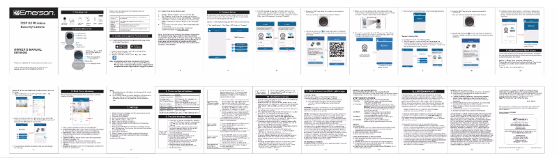 Page n°1 - Manuel utilisateur Emerson ER108003