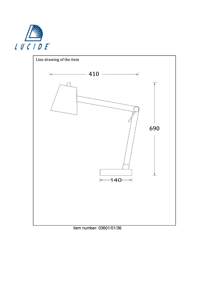 Image de la première page du manuel de l'appareil Tony 03601/01/36