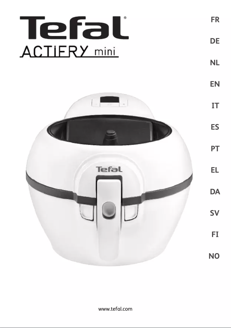 Page 1 de la notice Manuel utilisateur Tefal ActiFry Mini FZ2000