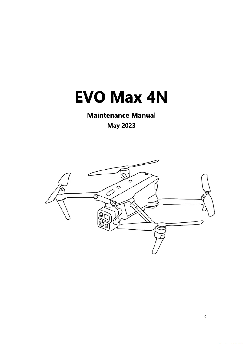 Page n°1 - Manuel d'utilisation et d'entretien Autel EVO Max 4N