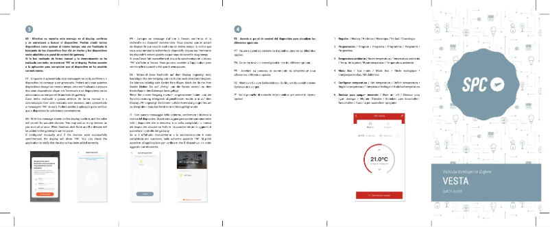 Page n°1 - Manuel utilisateur SPC VESTA