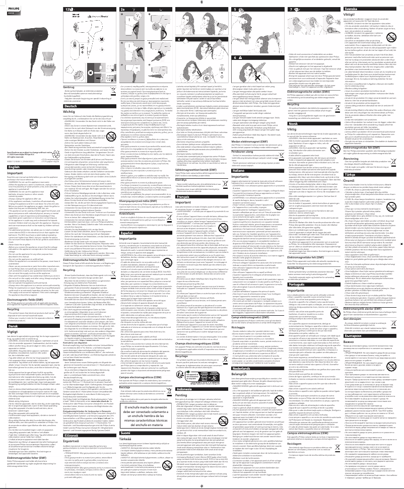 Página 1 del manual Manual de usuario Philips 5000 Series BHD538