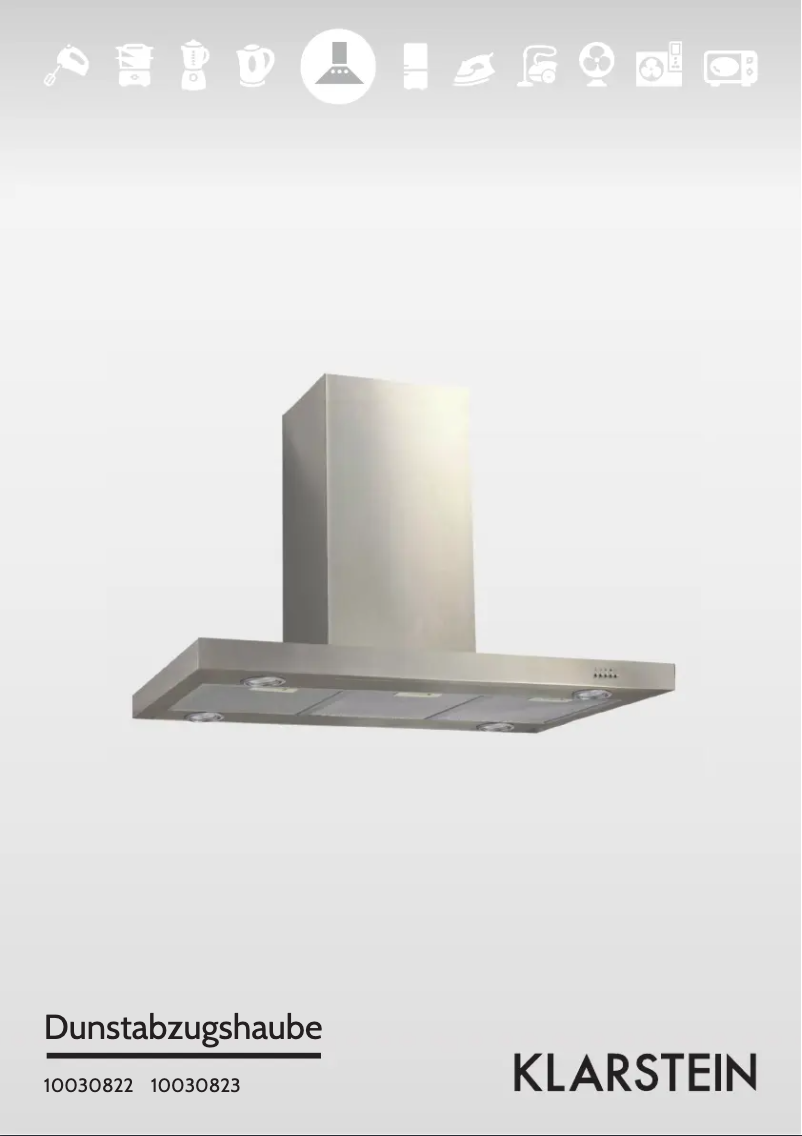 Image de la première page du manuel de l'appareil 10030822