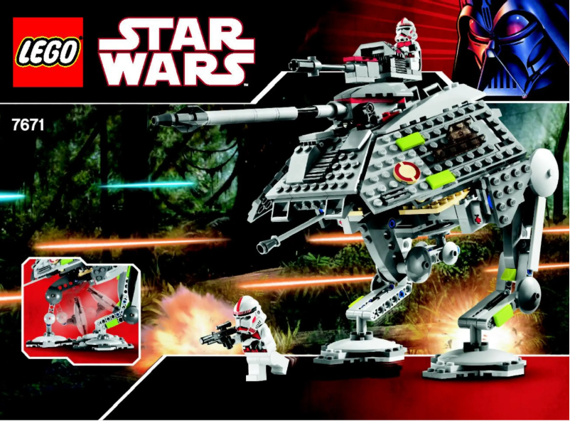 Image de la première page du manuel de l'appareil Star Wars 7671