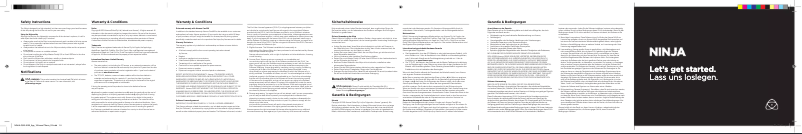 Page 1 de la notice Guide de démarrage rapide Atomos Ninja