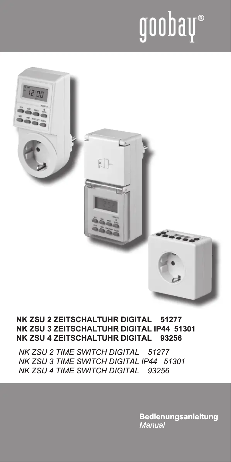 Página 1 del manual Manual de usuario Goobay 51277