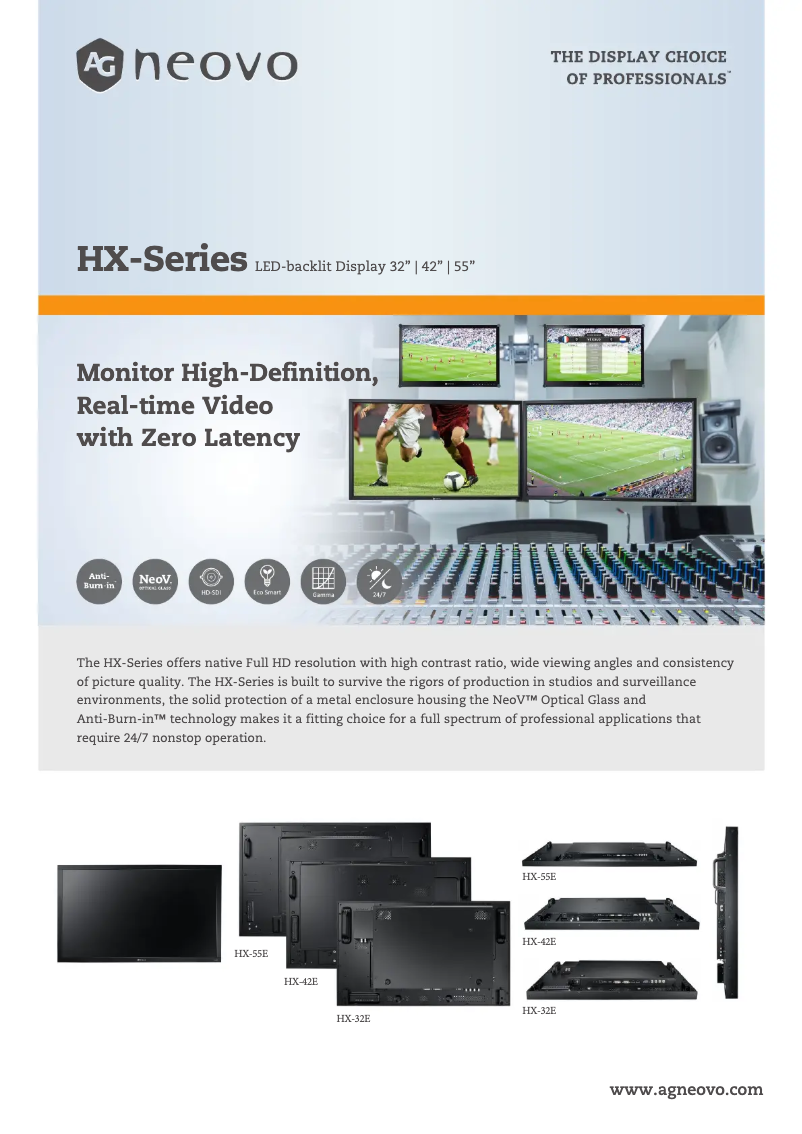 Image de la première page du manuel de l'appareil HX-42E