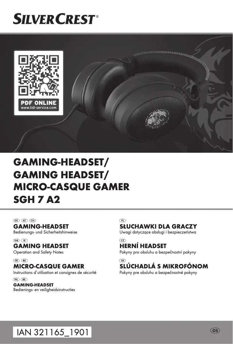 Page n°1 - Manuel utilisateur SilverCrest SGH 7 A2