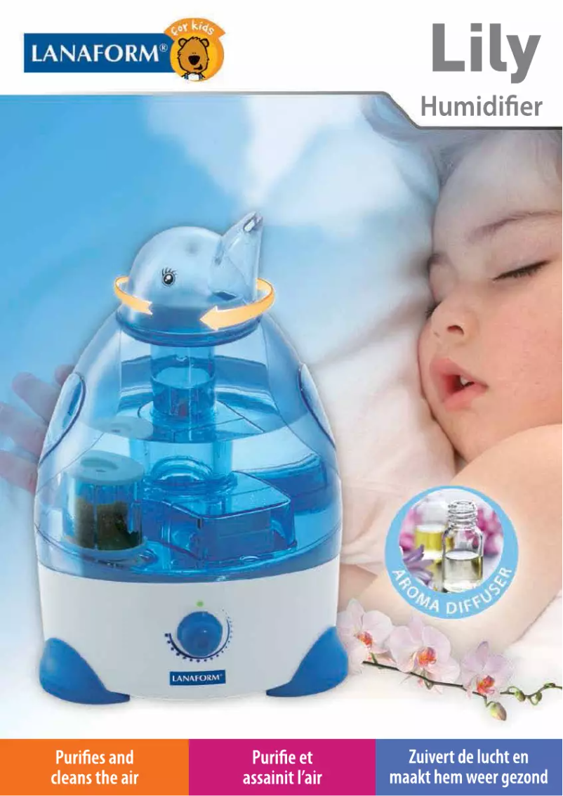 Page n°1 - Manuel utilisateur Lanaform Lily