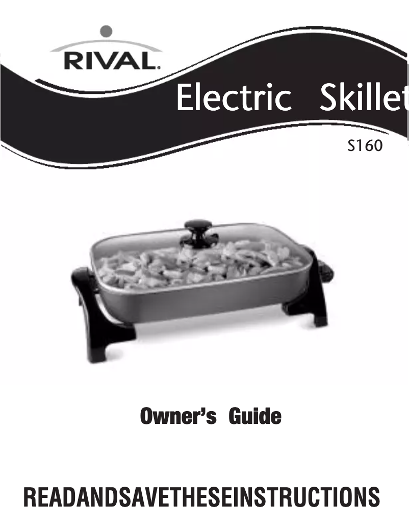 Page 1 de la notice Manuel utilisateur Rival S160