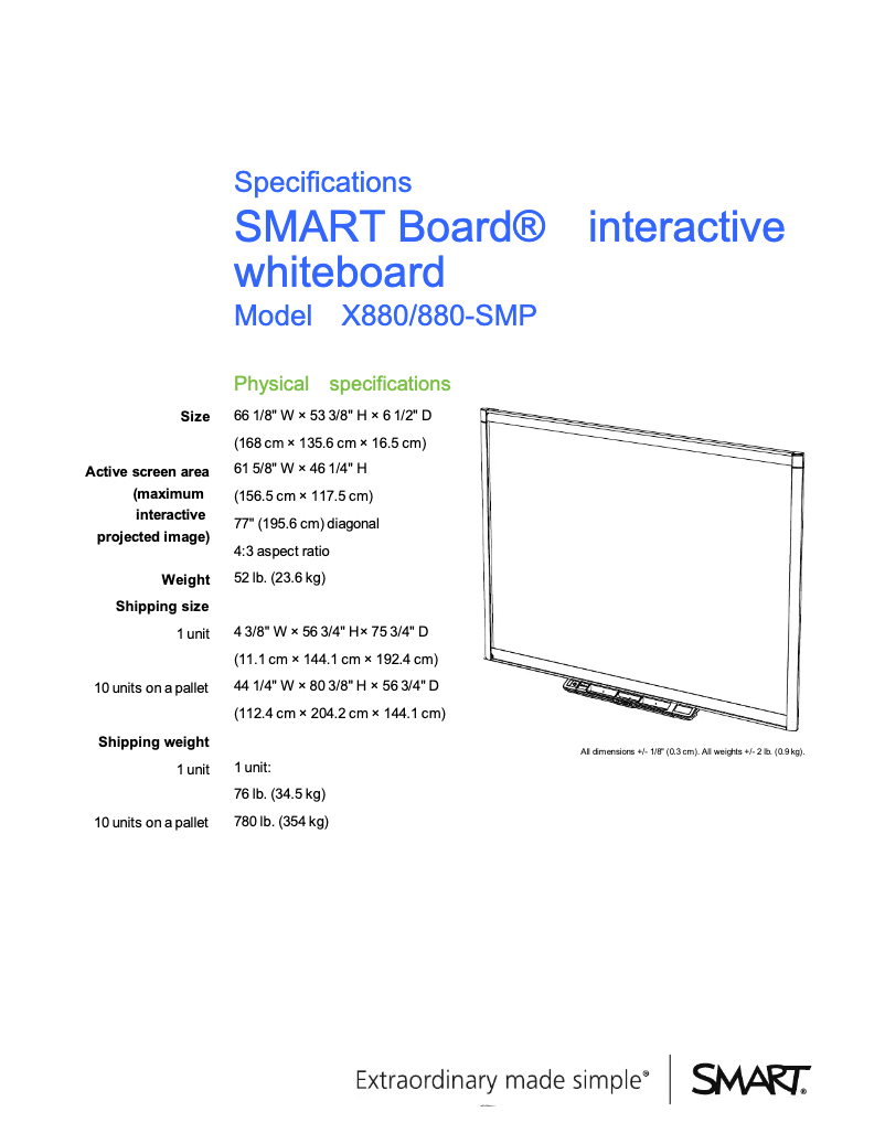 Image de la première page du manuel de l'appareil SBX880