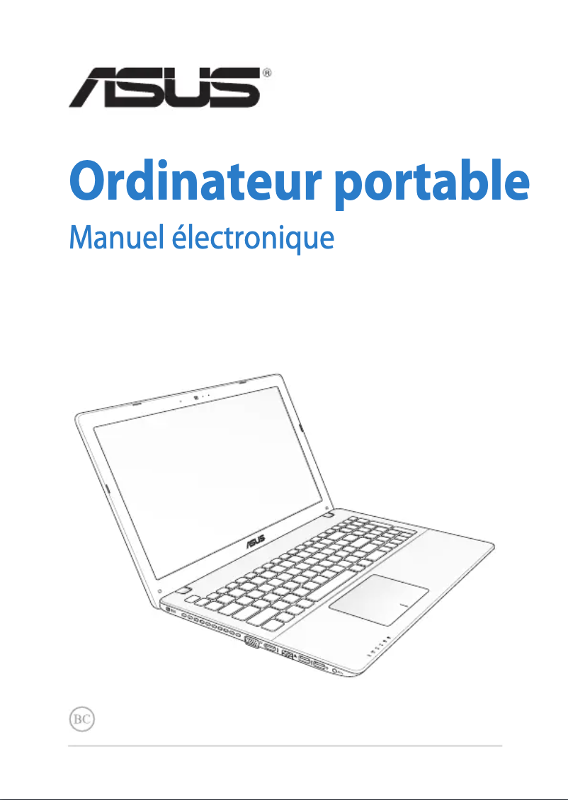 Page n°1 - Manuel utilisateur Asus PRO P550LAV