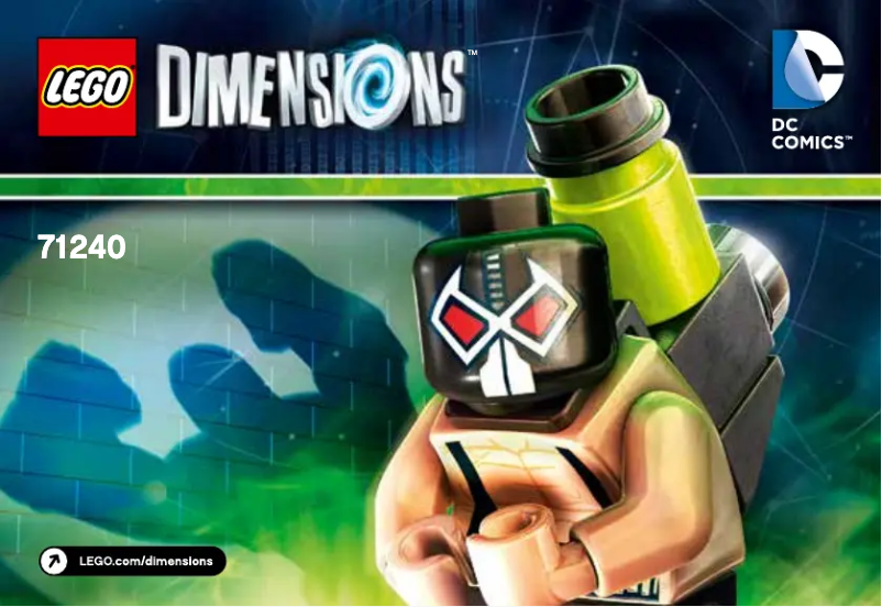Page 1 de la notice Manuel utilisateur Lego Dimensions 71240