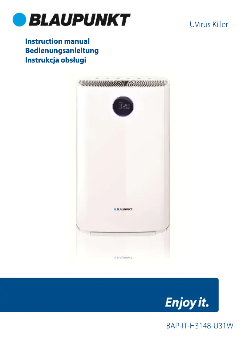 Página 1 del manual Manual de usuario Blaupunkt UVirus Killer