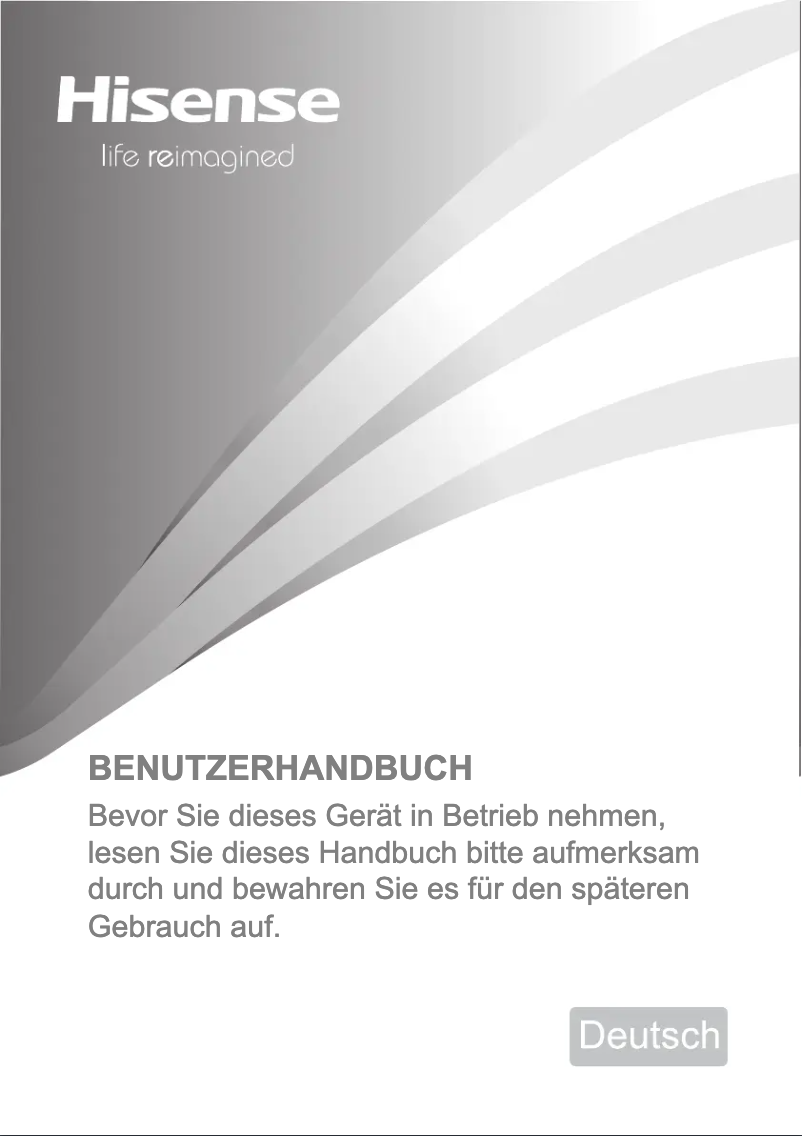 Page 1 de la notice Manuel utilisateur Hisense RB390N4BC2