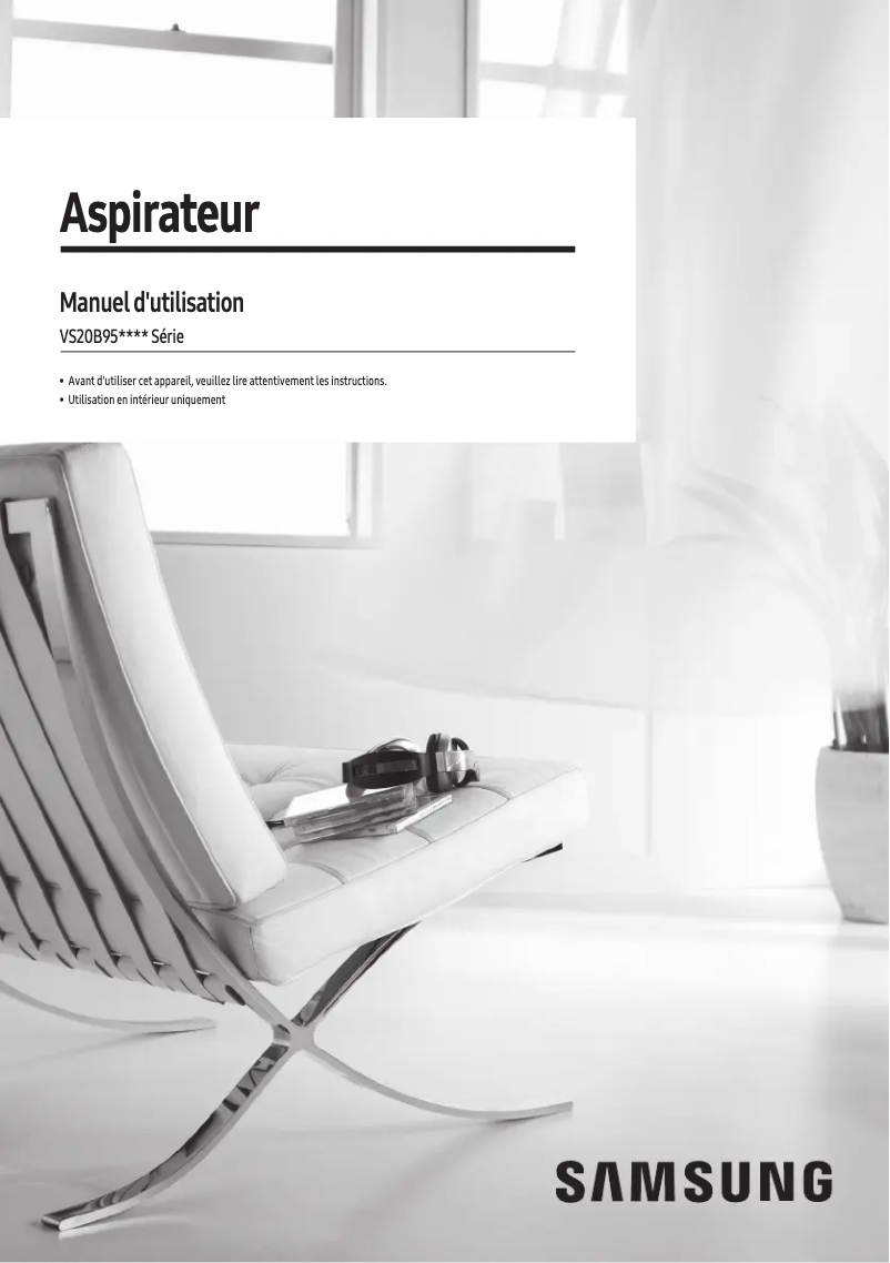 Image de la première page du manuel de l'appareil VS20B95943N