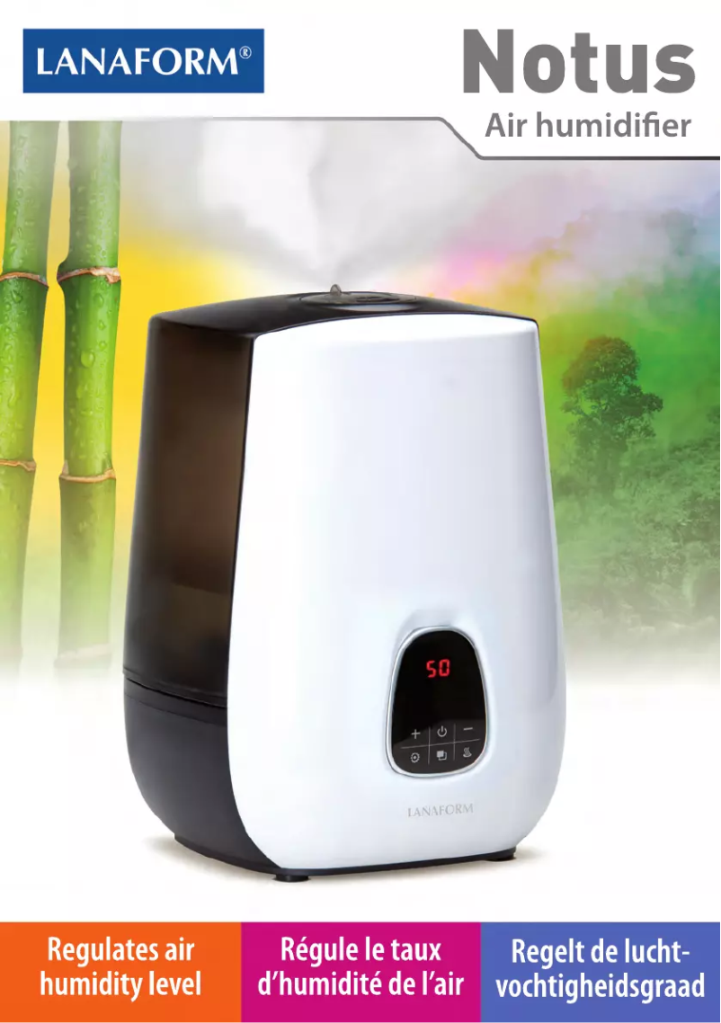 Page n°1 - Manuel utilisateur Lanaform Notus