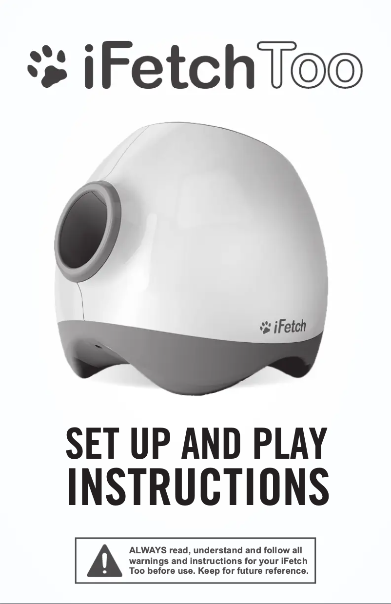 Image de la première page du manuel de l'appareil Too