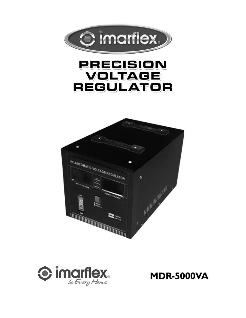 Image de la première page du manuel de l'appareil MDR-5000VA