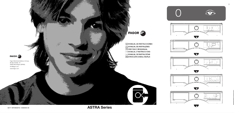 Page 1 de la notice Manuel utilisateur Fagor F-8212