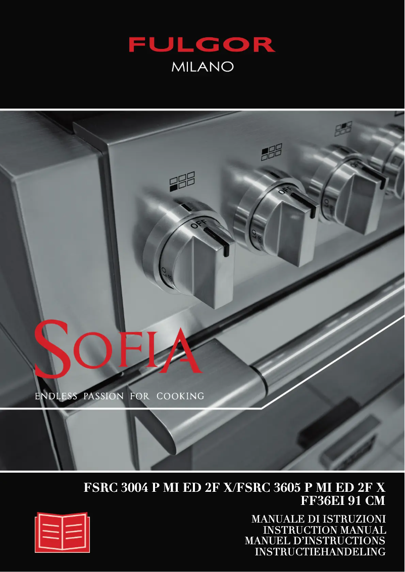 Page n°1 - Manuel utilisateur Fulgor Milano FSRC 3605 P MI ED 2F X