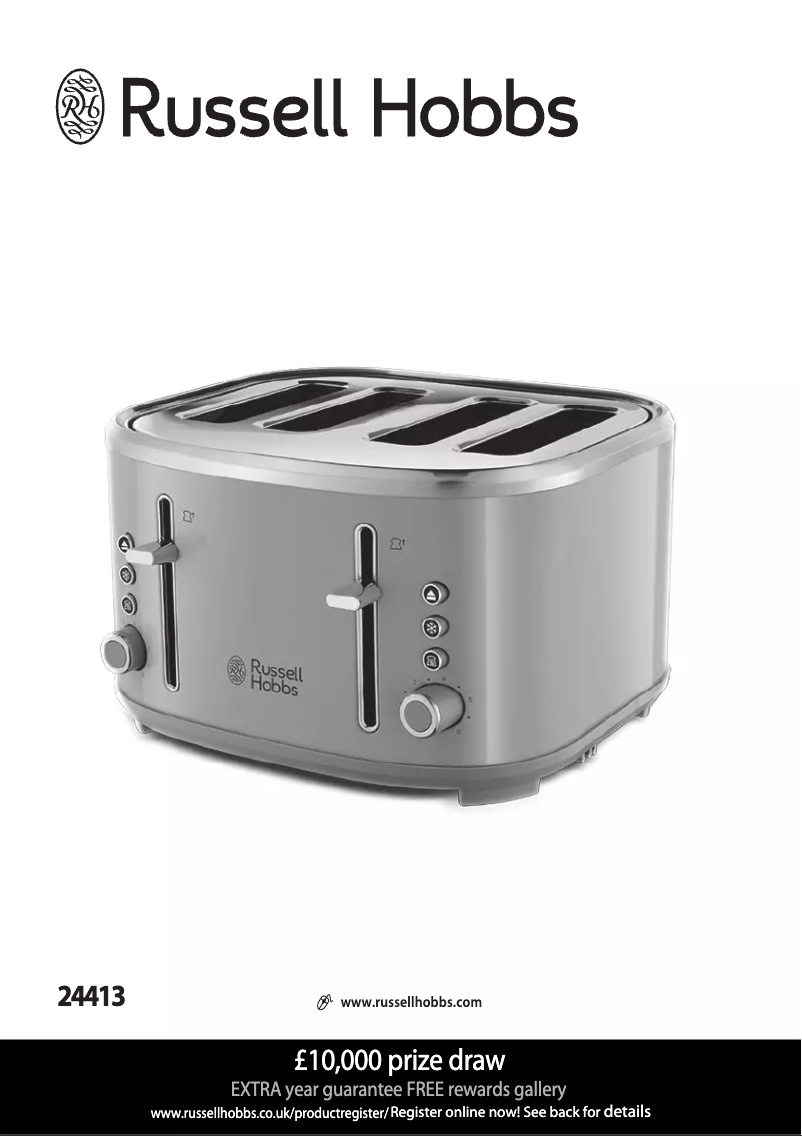 Image de la première page du manuel de l'appareil Bubble 24413