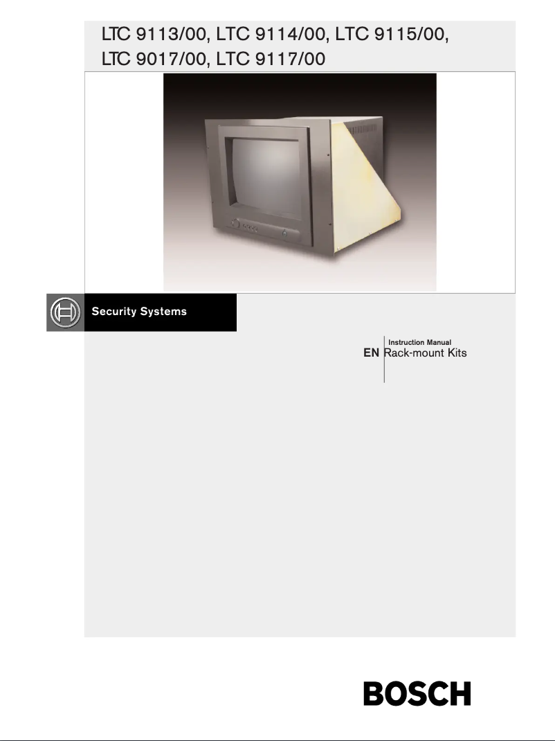 Page n°1 - Manuel utilisateur Bosch LTC 9113