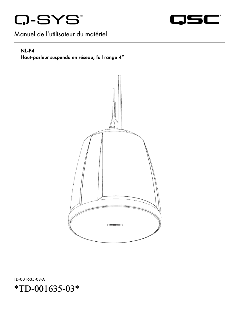 Image de la première page du manuel de l'appareil NL-P4