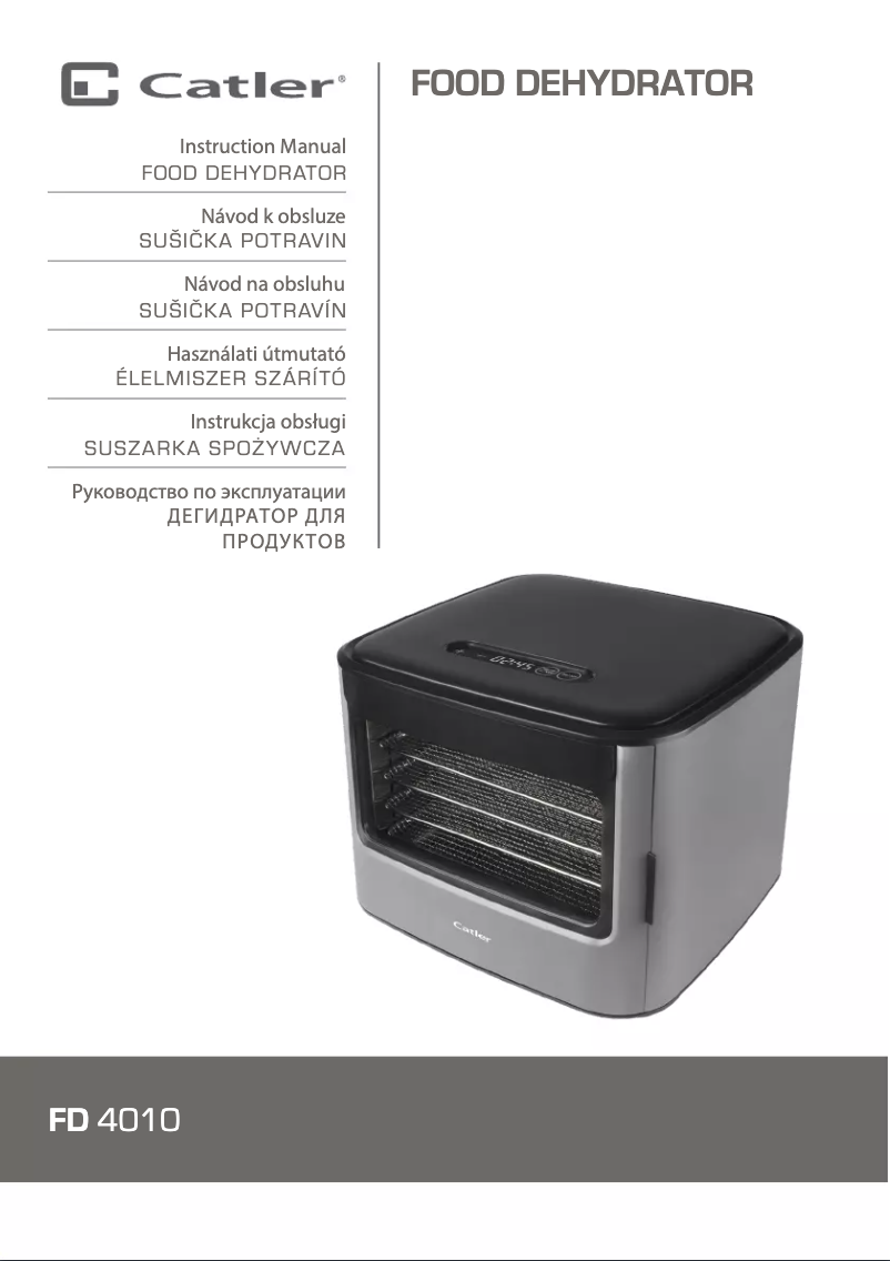 Image de la première page du manuel de l'appareil FD 4010