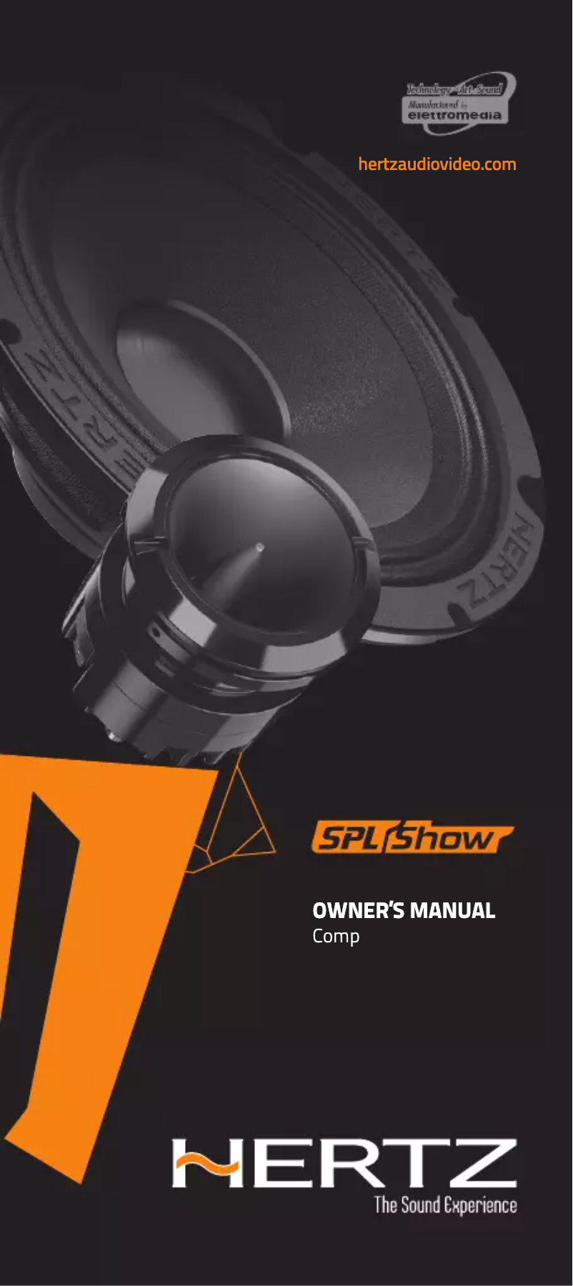 Page 1 de la notice Manuel utilisateur Hertz SPL Show SV 200 NEO