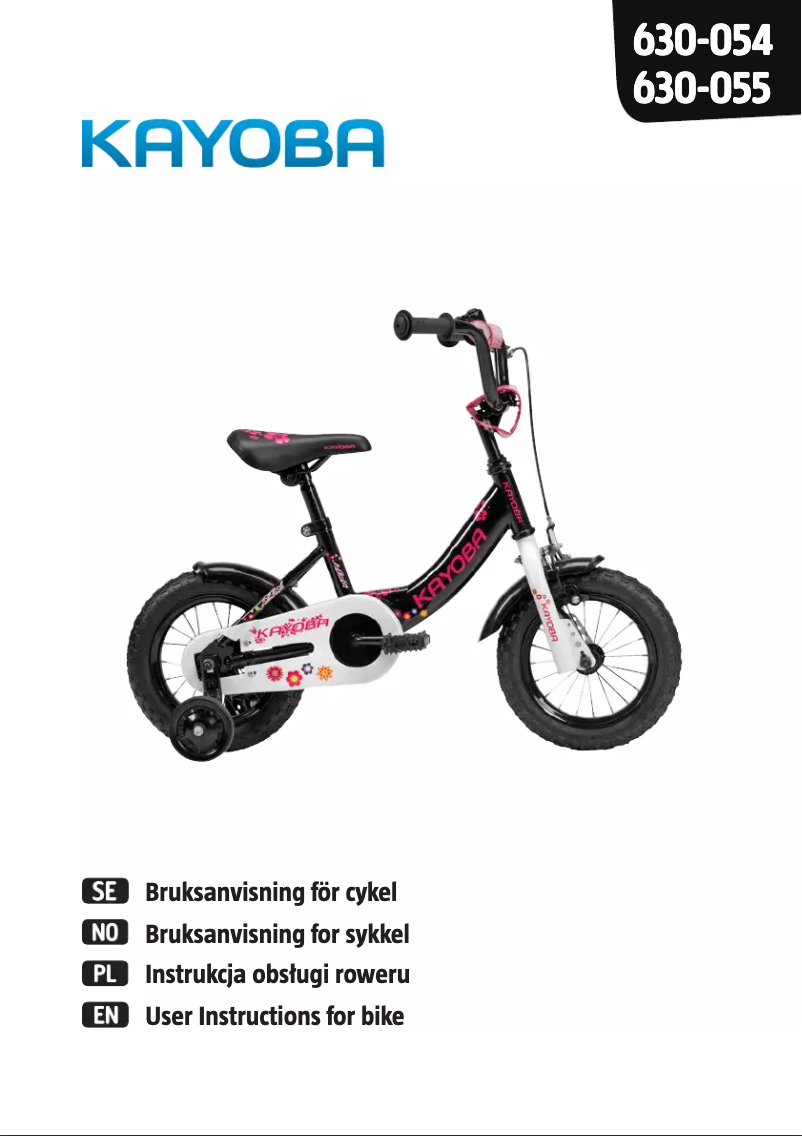 Página 1 del manual Manual de usuario Kayoba Sara 630-055