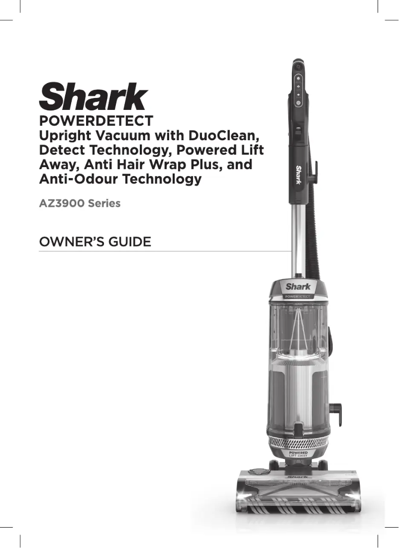 Page 1 de la notice Instructions / montage Shark PowerDetect AZ3900UKT