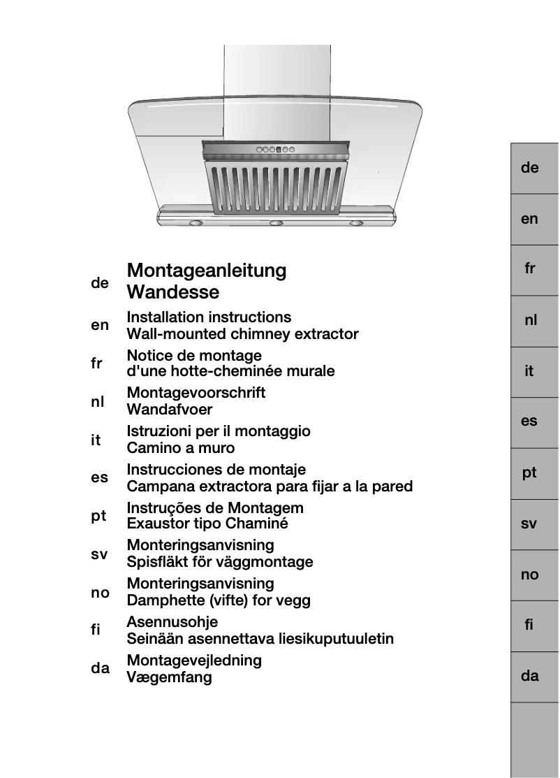 Página 1 del manual Guía de instalación Bosch DWK096625