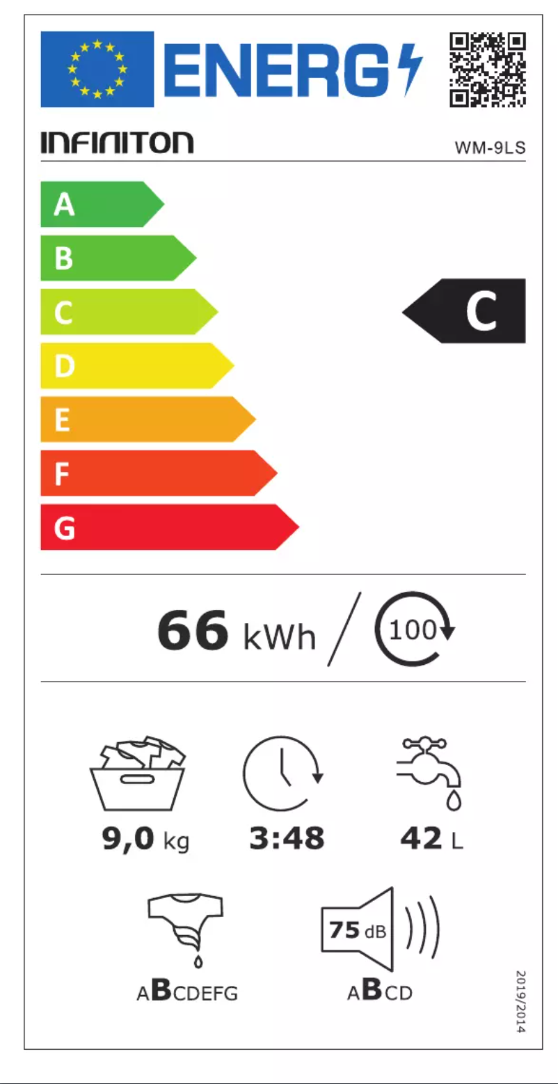 Image de la première page du manuel de l'appareil WM-9LS