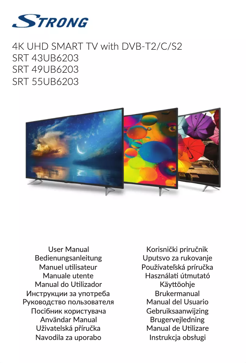 Page n°1 - Manuel utilisateur Strong SRT 49UB6203