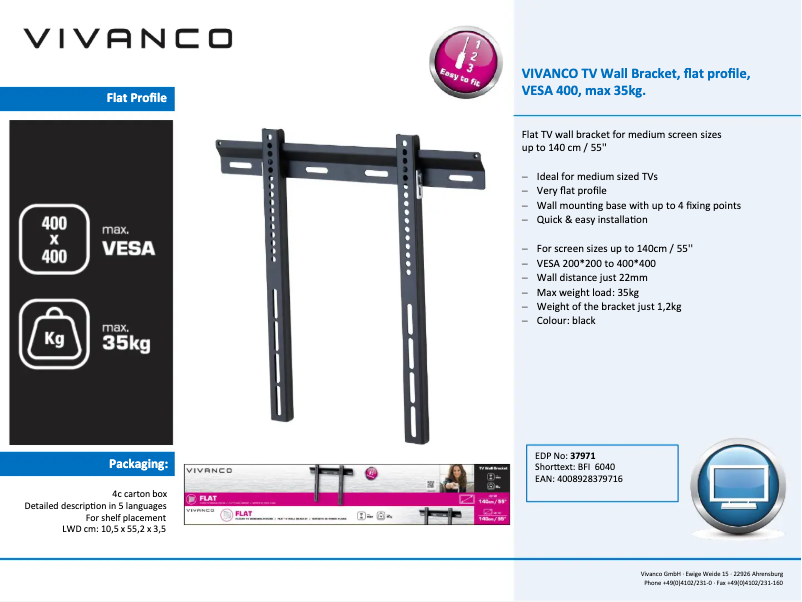 Image de la première page du manuel de l'appareil BFI 6040