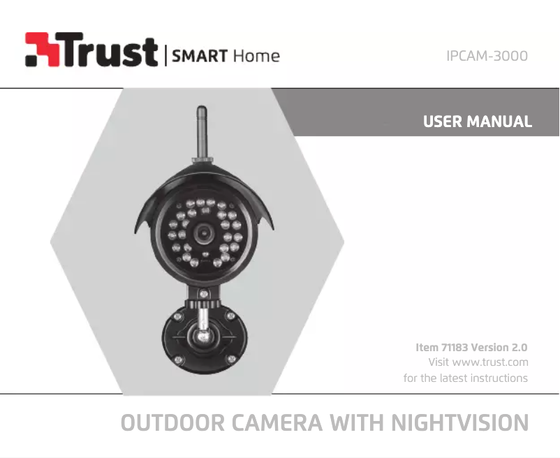 Image de la première page du manuel de l'appareil IPCAM-3000