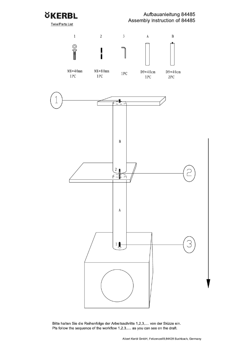 Image de la première page du manuel de l'appareil Venus 84485