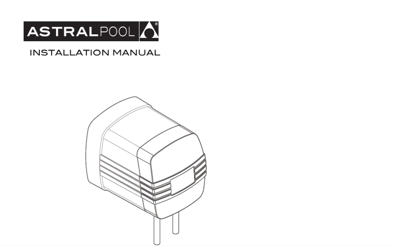 Page 1 de la notice Manuel utilisateur AstralPool Halo Bluetooth pH Sensor