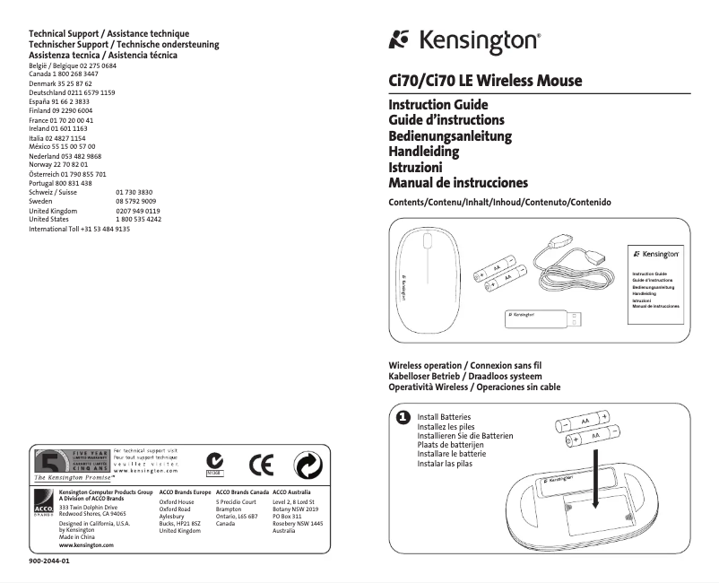 Image de la première page du manuel de l'appareil K72301