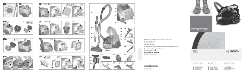 Page n°1 - Manuel utilisateur Bosch Runn´n BGS4SIL73